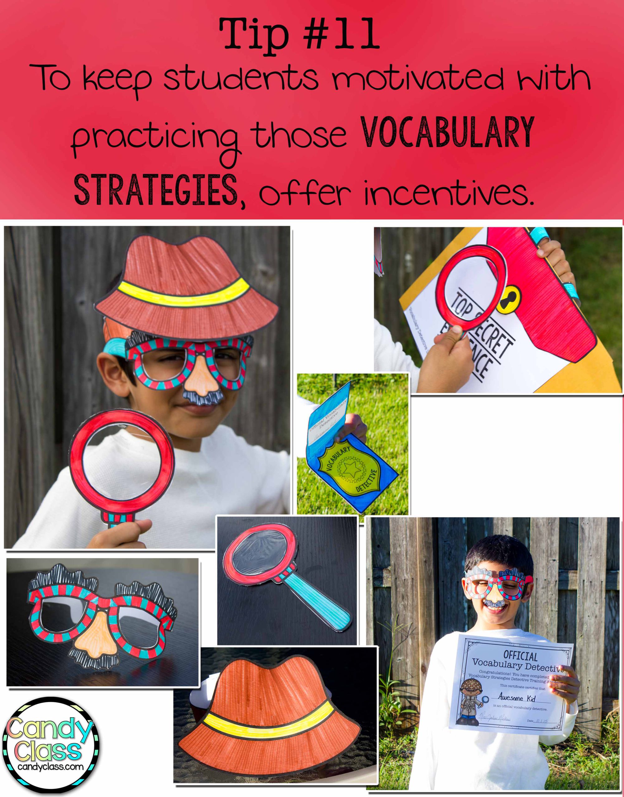 Vocabulary Strategies Incentive Tip