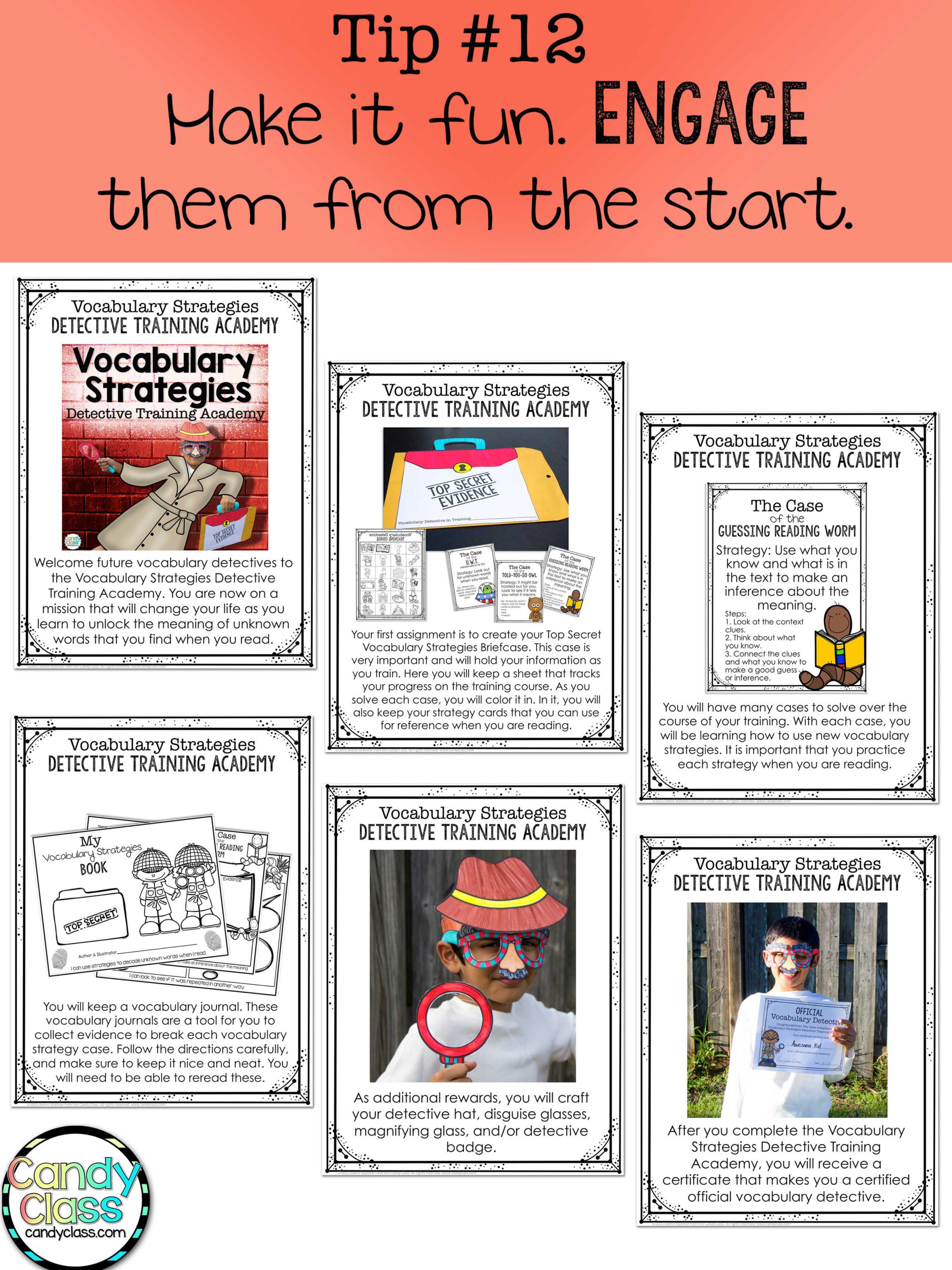 Vocabulary Strategies Engagement Tip