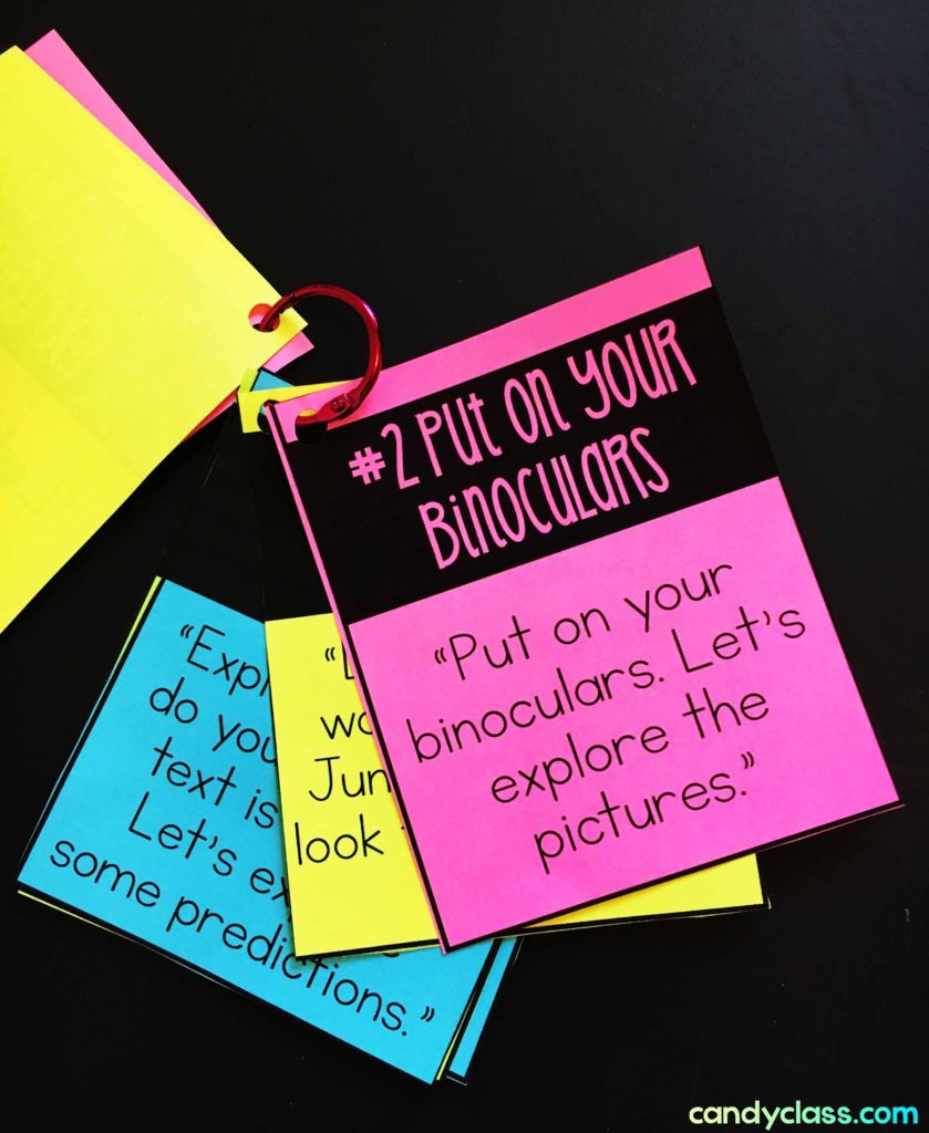 Strategy Share: Fun Ways for Previewing Texts & a Freebie - The Candy Class