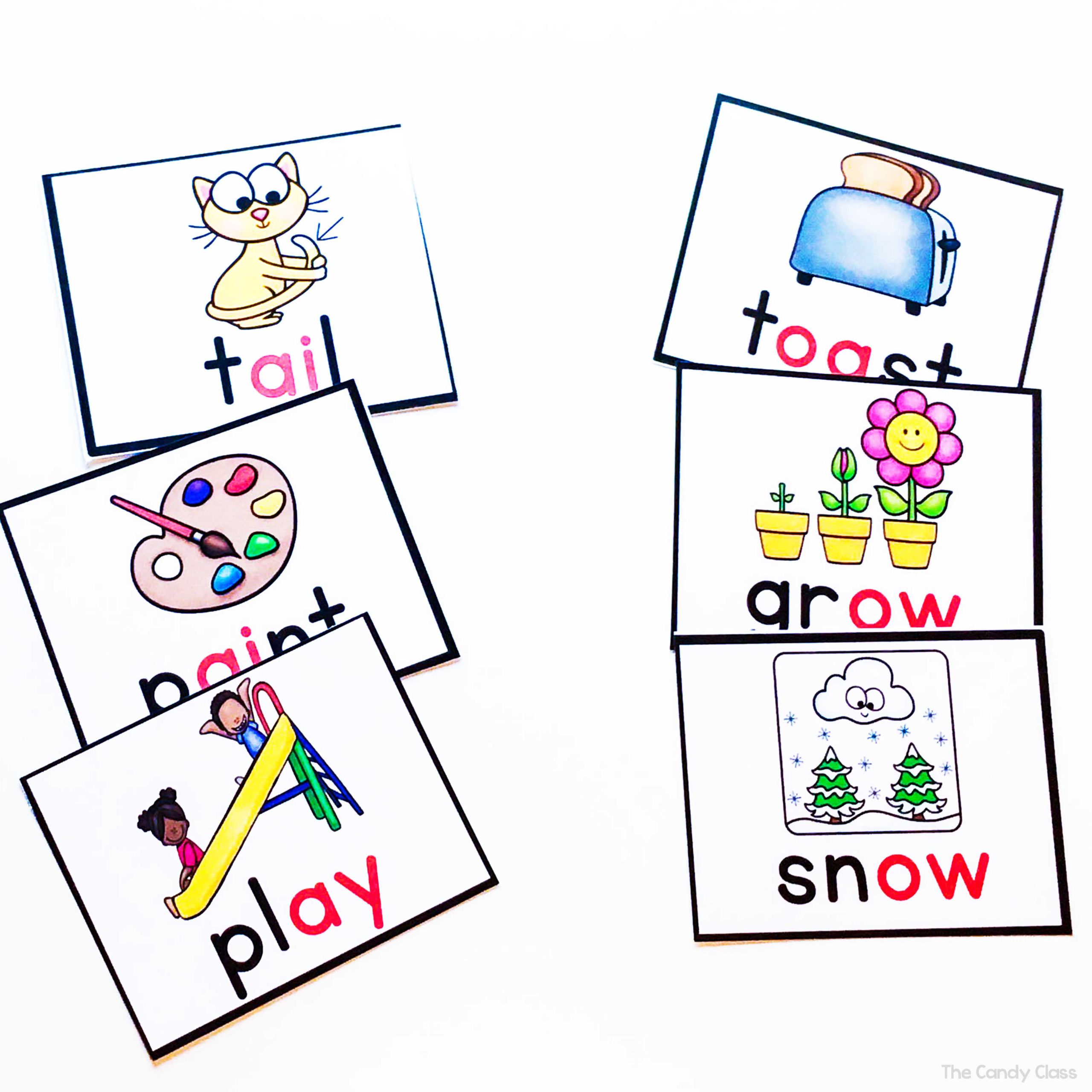 Sorting long vowel teams