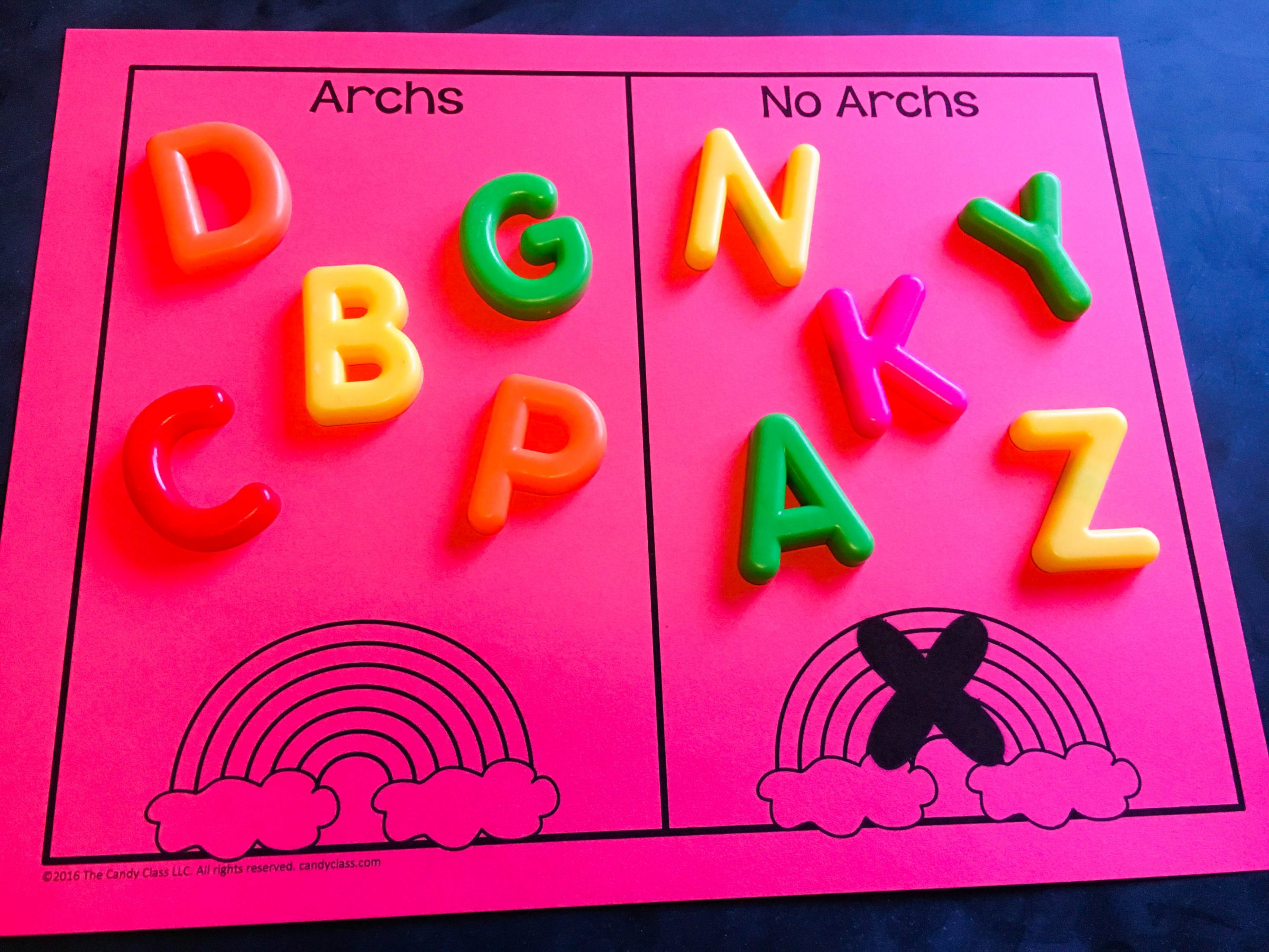 Sorting Letters by Characteristic