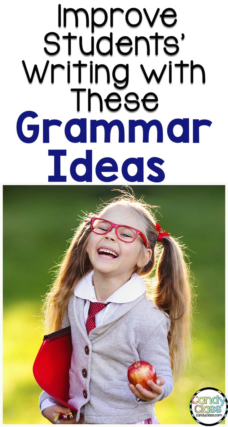 Pin for Improving Students' Writing with These Grammar Ideas